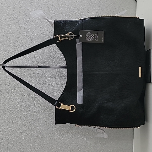 Vince Camuto Handbags - Vince Camuto Solid or Snake Embossed Leather Tote -Emely